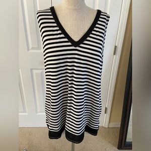 White House Black Market stripped tank!